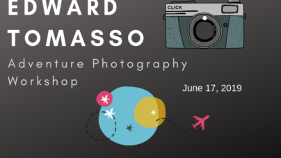 Edward Tomasso Announces Adventure Photography Workshop