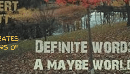 ROBERT J PLATT CELEBRATES 14 YEARS OF DEFINITE WORDS IN A MAYBE WORLD