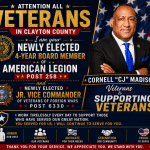 Cornell Madison Elected Jr. Vice Commander of VFW Post 6330
